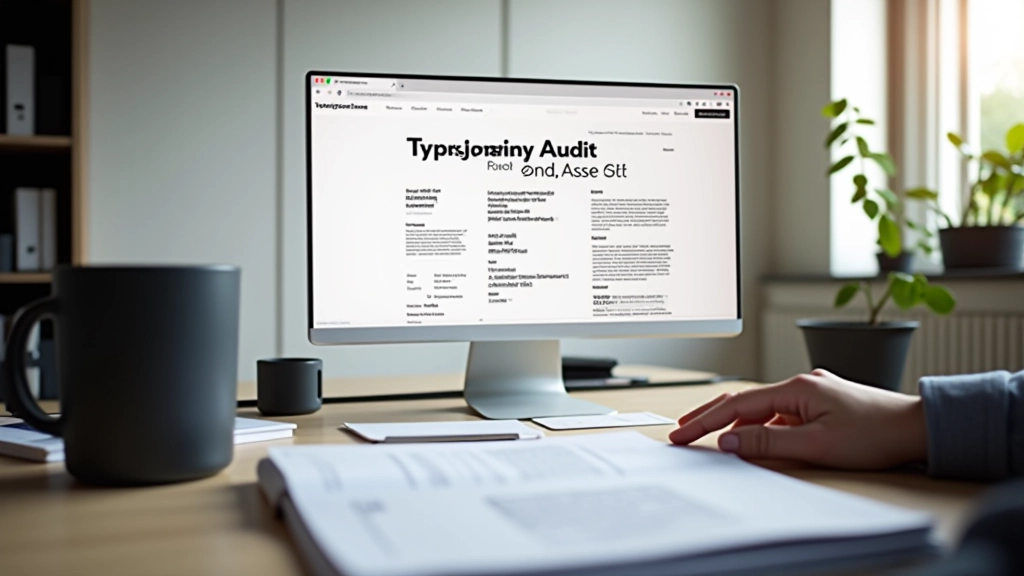 Projet audit typographique