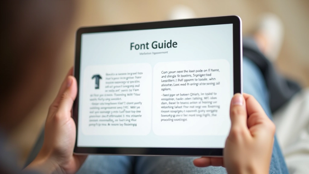 Projet guide polices web